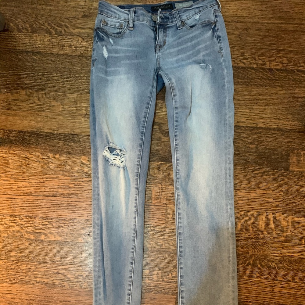 aeropostale ripped jeans